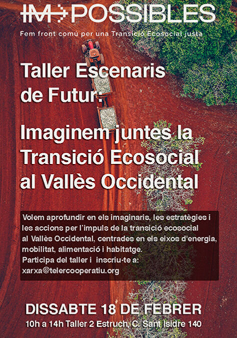 Futurs Impossibles.        Taller escenaris de futur: Imaginem juntes la transició ecosocial al Vallès Occidental.