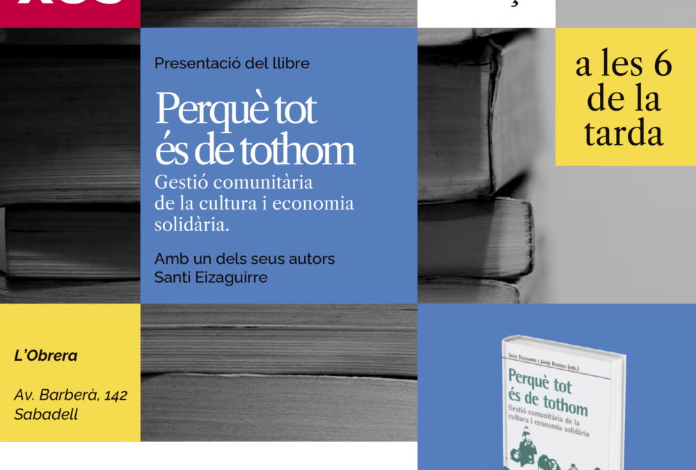 📚[PRESENTACIÓ LLIBRE] PERQUÈ TOT ÉS DE TOTHOM 💥