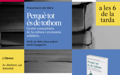 📚[PRESENTACIÓ LLIBRE] PERQUÈ TOT ÉS DE TOTHOM 💥